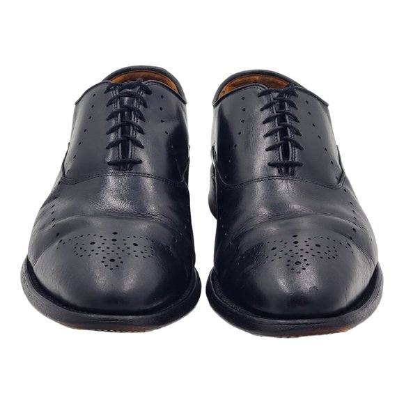 Allen Edmonds Men\'s Weybridge Black Leather Oxfords Shoes Size 10.5D main image 4